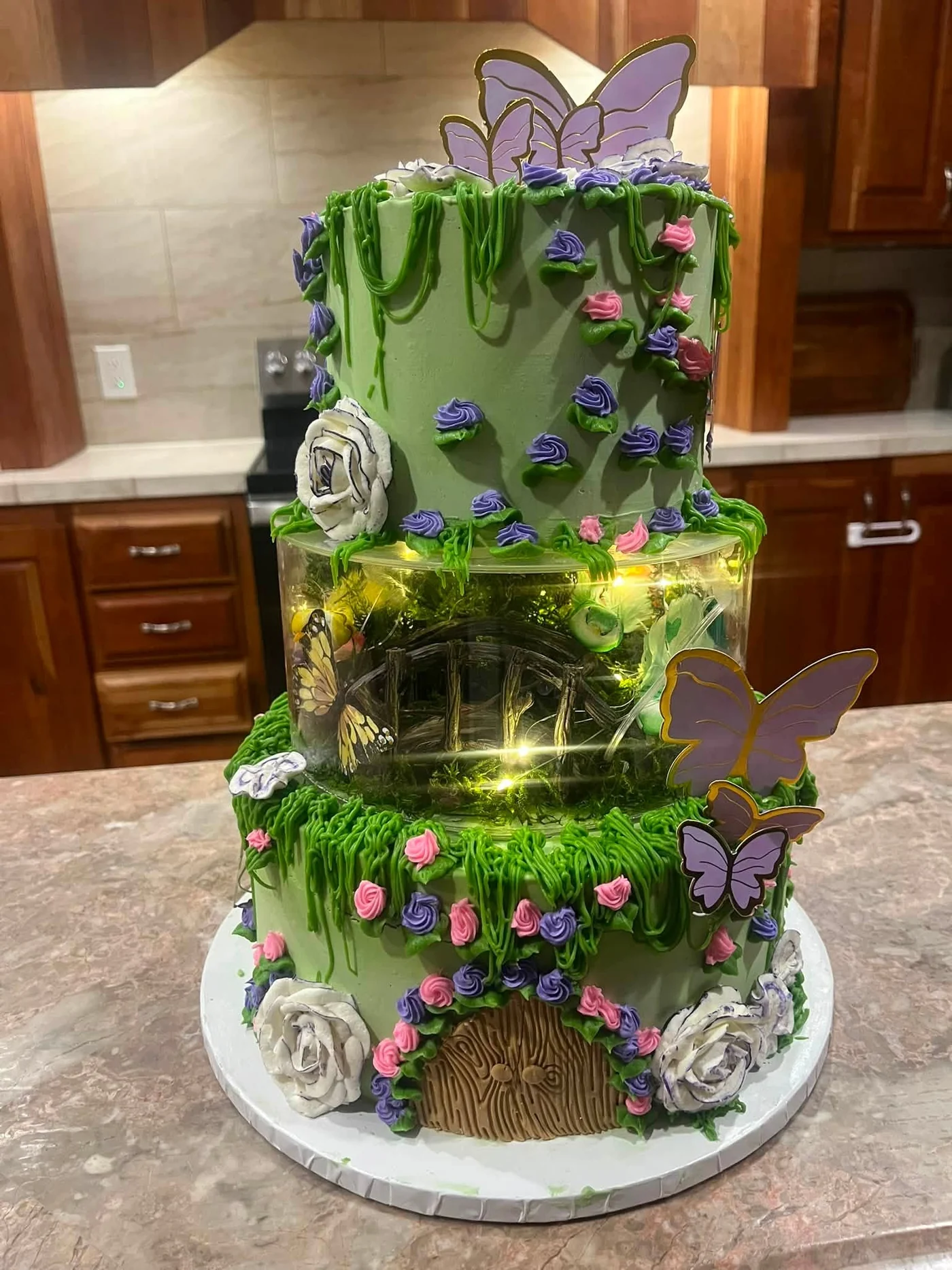 Sugar Blossom Cakes decorated cake, photo 7