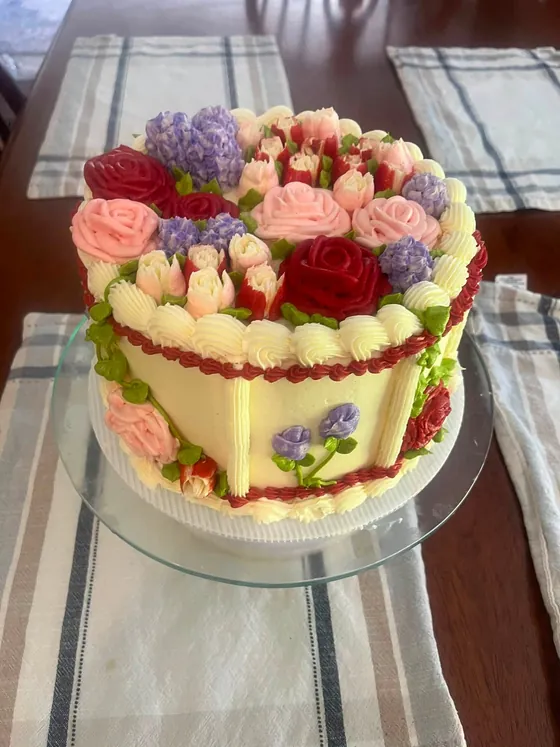 Sugar Blossom Cakes decorated cake, photo 36