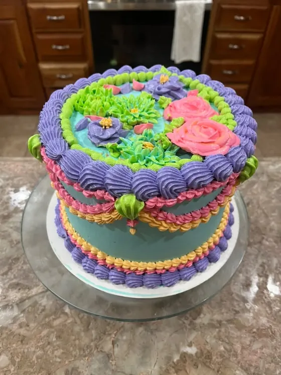 Sugar Blossom Cakes decorated cake, photo 39